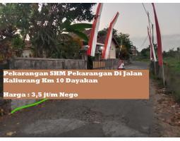 Dijual Tanah Pekarangan SHM Pekarangan Di Jalan Kaliurang Km 10 Dayakan - Sleman Yogyakarta