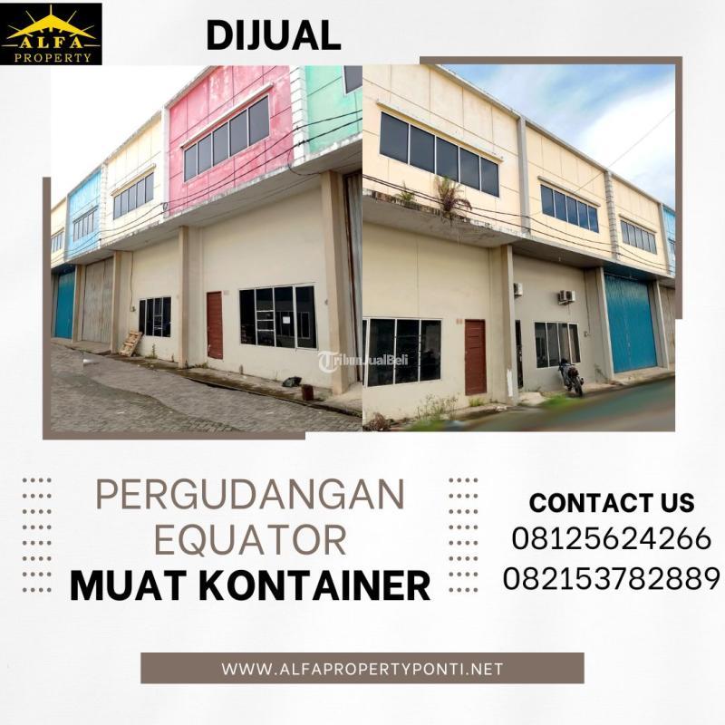 Dijual Gudang Equator Luas 168 m2 Ahmad Yani 2 - Pontianak Kalimantan Barat