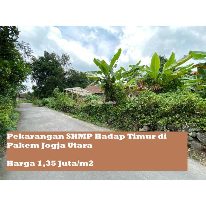 Dijual Tanah Pekarangan SHMP Hadap Timur di Pakem Jogja Utara LT305 - Sleman Yogyakarta