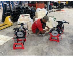 Distributor Mesin Las Hdpe 160mm Manual SHDS - Jakarta Timur
