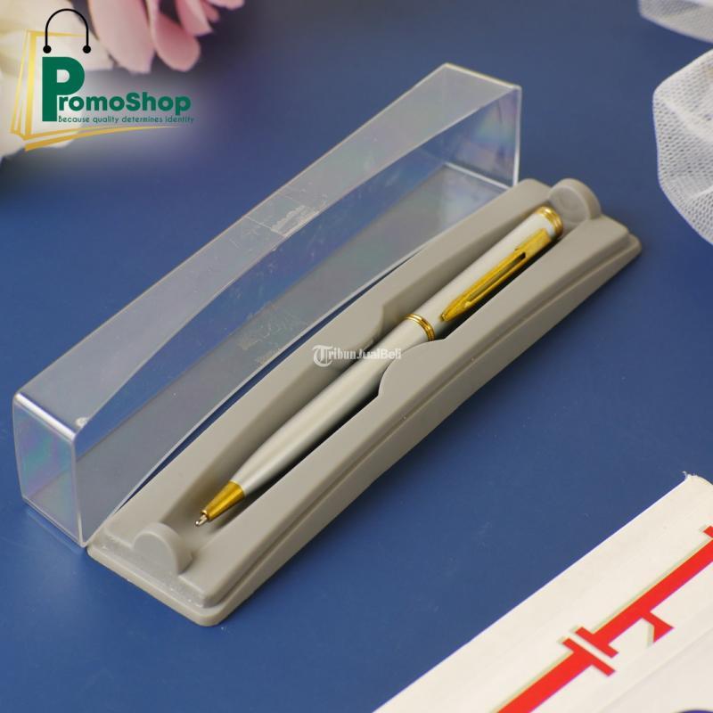 Cetak Pulpen Stainless Steel Kampanye Percetakan Souvenir Bolpoin - Surabaya Jawa Timur