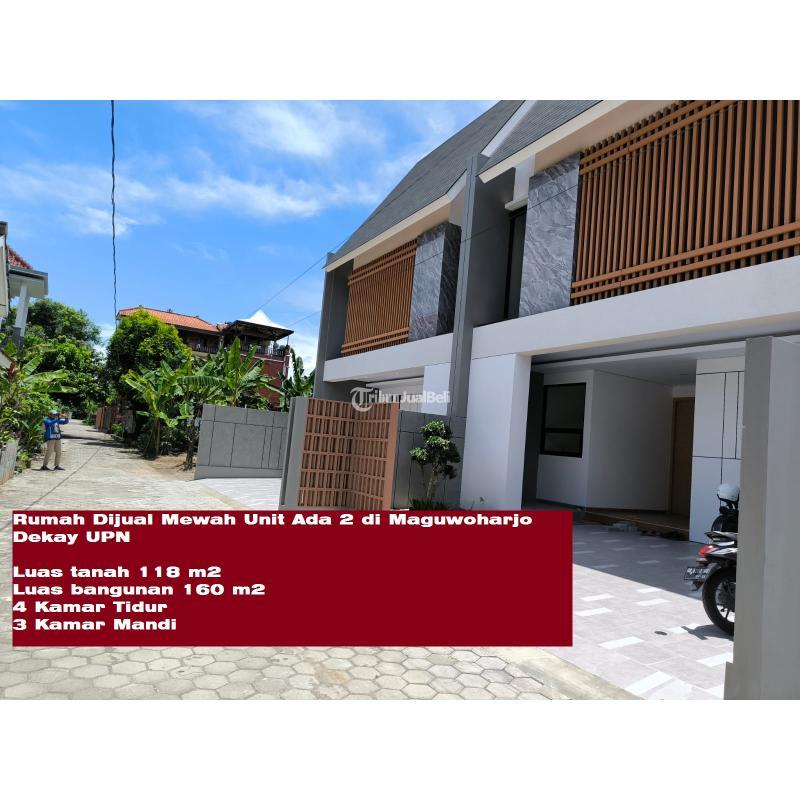 Jual Rumah Mewah Unit Ada 2 LT118 LB160 4KT 3KM SHM di Maguwoharjo Dekay UPN - Sleman Yogyakarta