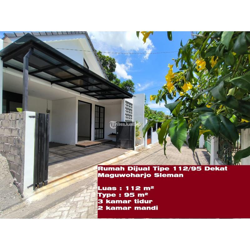 Jual Rumah  Tipe 95 Luas 112m2 SHM3KT 2KM Dekat Maguwoharjo - Sleman Yogyakarta