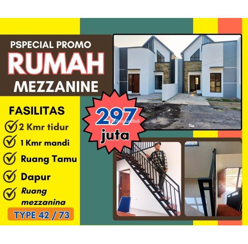 Jual Rumah Baru Mezzanin Tipe 42 Bonus Kanopi Dan Kitchenset - Sukoharjo Jawa Tengah