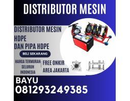 Supplier Mesin Las Pipa Hdpe 160 Manual 2 Clamp - Jakarta Timur