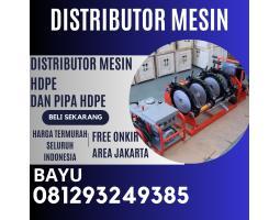 Supplier Mesin Las Pipa Hdpe  200 Manual 4 Clamp - Jakarta Timur