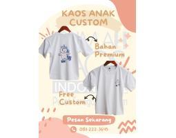 Kaos Anak Unicorn Sablon Bordir Lucu Kualitas Premium - Banggai Sulawesi Tengah 