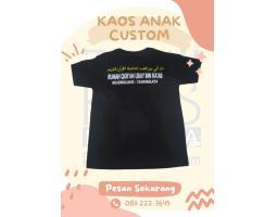 Kaos Anak Bordir Custom Super Premium - Banggai Sulawesi Tengah 