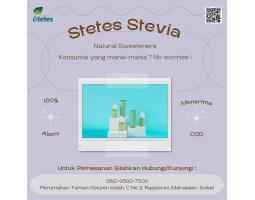 Agen Resmi Stetes Stevia Termurah Untuk Kencing Manis  Buru selatan  5ml - Makassar Sulawesi Selatan 