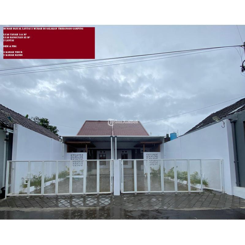 Dijual Rumah Lantai 2 Murah Di Salakan Trihanggo Gamping LT144 LB85 - Sleman Yogyakarta 