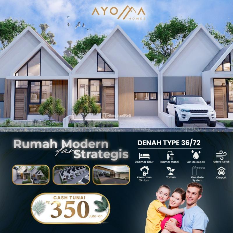 Dijual Rumah 1 Lantai dengan Konsep Modern Minimalis di Cileunyi - Bandung Jawa Barat 