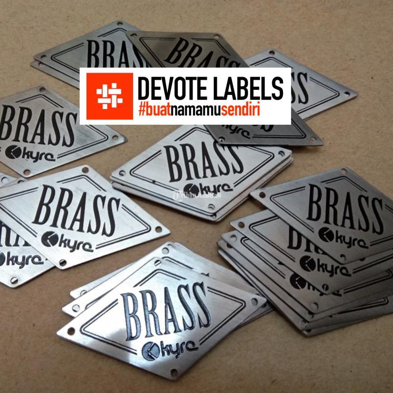 Label Plat Stainless Harga Murah - Sampang Jawa Timur