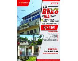 Dijual Ruko 3 Lantai 3 Pintu 13 x 33 di Jalan Bunga Mawar LT1200 m2 SHM - Medan Sumatera Utara 