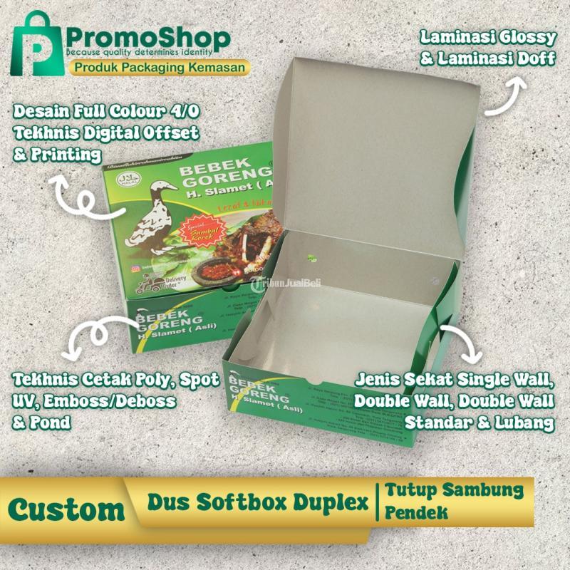 Percetakan Kardus Makanan Kemasan Murah Cetak Dus Box Nasi Kualitas Premium - Surabaya Jawa Timur