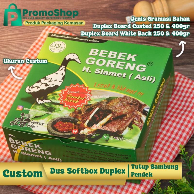 Percetakan Kardus Makanan Kemasan Murah Cetak Dus Box Nasi Kualitas Premium - Surabaya Jawa Timur