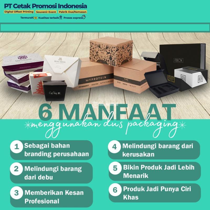 Percetakan Kardus Makanan Kemasan Murah Cetak Dus Box Nasi Kualitas Premium - Surabaya Jawa Timur