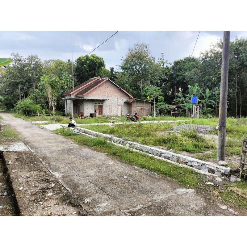 Jual Tanah Kavling Luas 106 m2 Harga Miring Di Kenongkorejo Polokarto - Sukoharjo Jawa Tengah