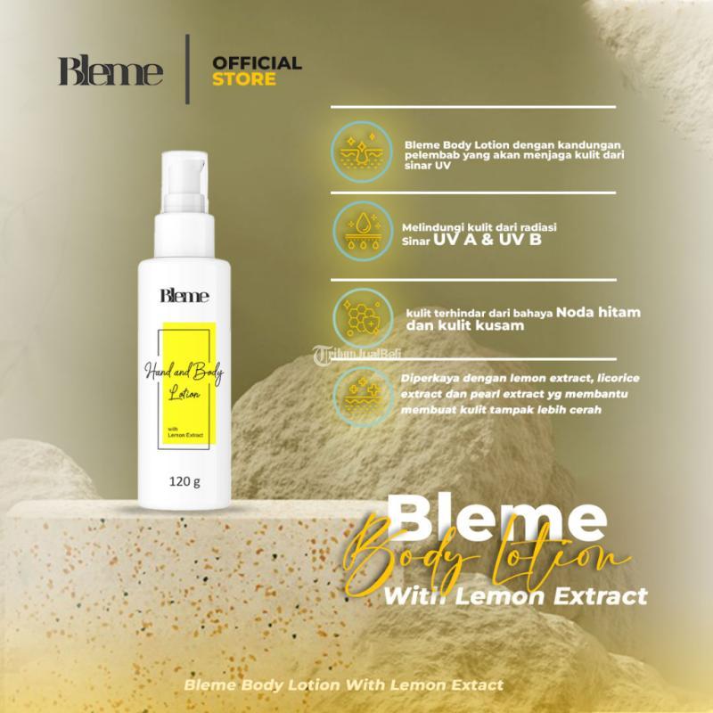 Bleme Whitening Body Lotion di Surabaya Jawa Timur Tribun JualBeli