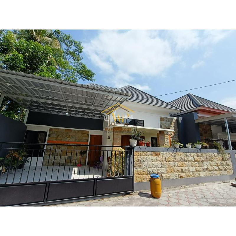Jual Rumah Modern Siap Huni LT136 LB100 4KT 2KM SHM Di Ngemplak Dekat Dekat Blue Lagoon - Sleman Yogyakarta