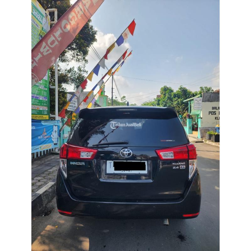 Toyota Innova Reborn G Matic Diesel 2017 Warna Hitam Bekas - Yogyakarta