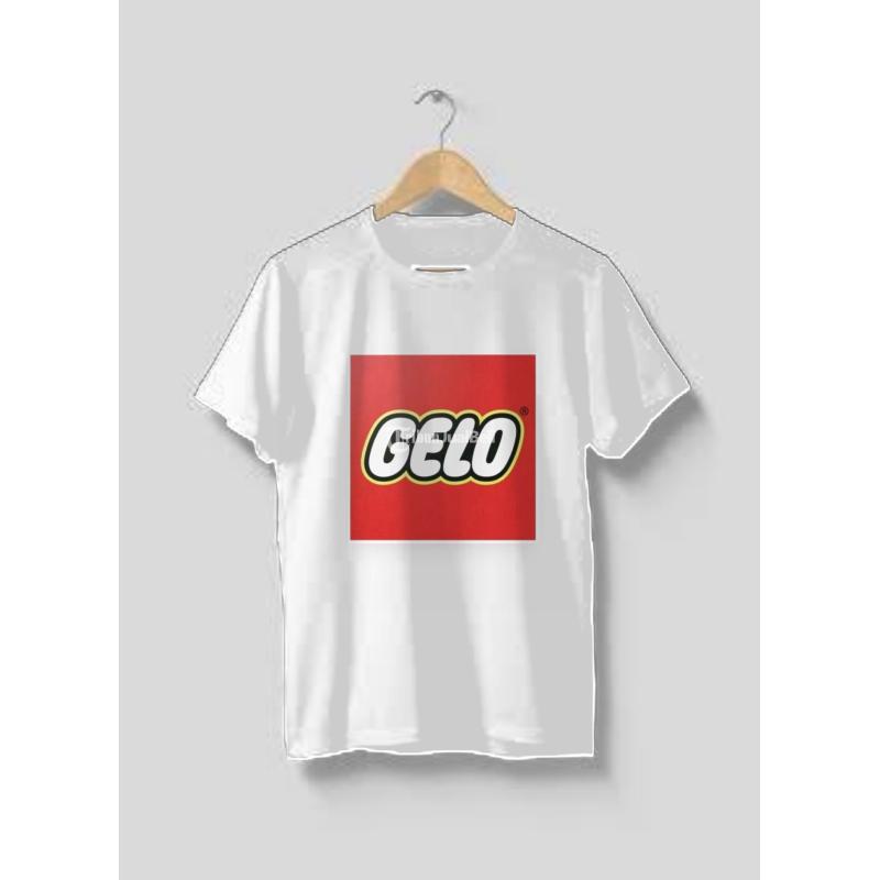Terbaru Viral Kaos Plesetan Lego Digital Printing Bahan Premium - Banyumas Jawa Tengah