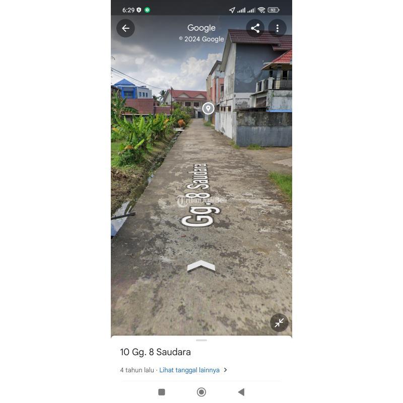 Jual Tanah Siap Bangun Luas 302m2 SHM Jalan Ilham atau Ampera Gg 8 Saudara - Pontianak Kalimantan Barat