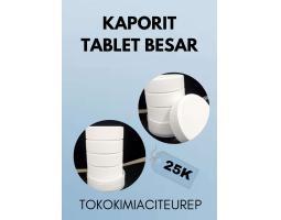 Kaporit Tablet Besar untuk Penjernih Air - Bogor Jawa Barat