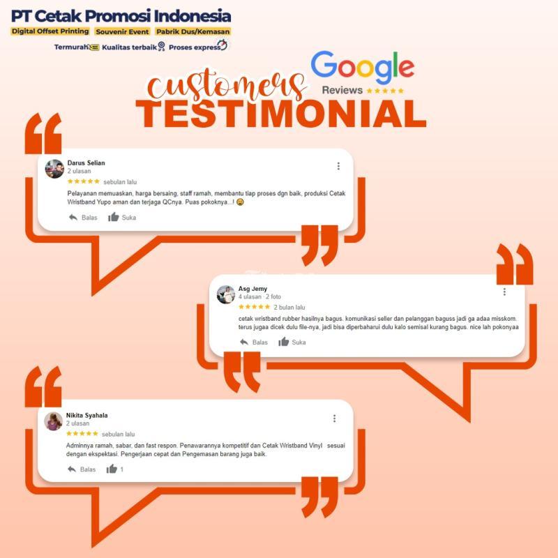 Cetak Gelang Konser Custom Murah Percetakan Wristband Terdekat - Surabaya Jawa Timur