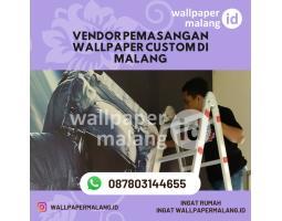 Vendor Pemasangan Wallpaper Custom - Malang Kota Jawa Timur