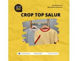 Langsung Pabrikan Crop Top Salur Bahan Premium Menerima Pesanan - Buleleng Bali