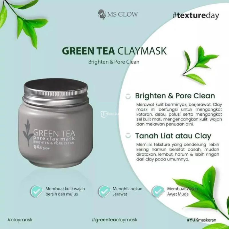 Clay Mask Ms Glow Murah - Surabaya Jawa Timur