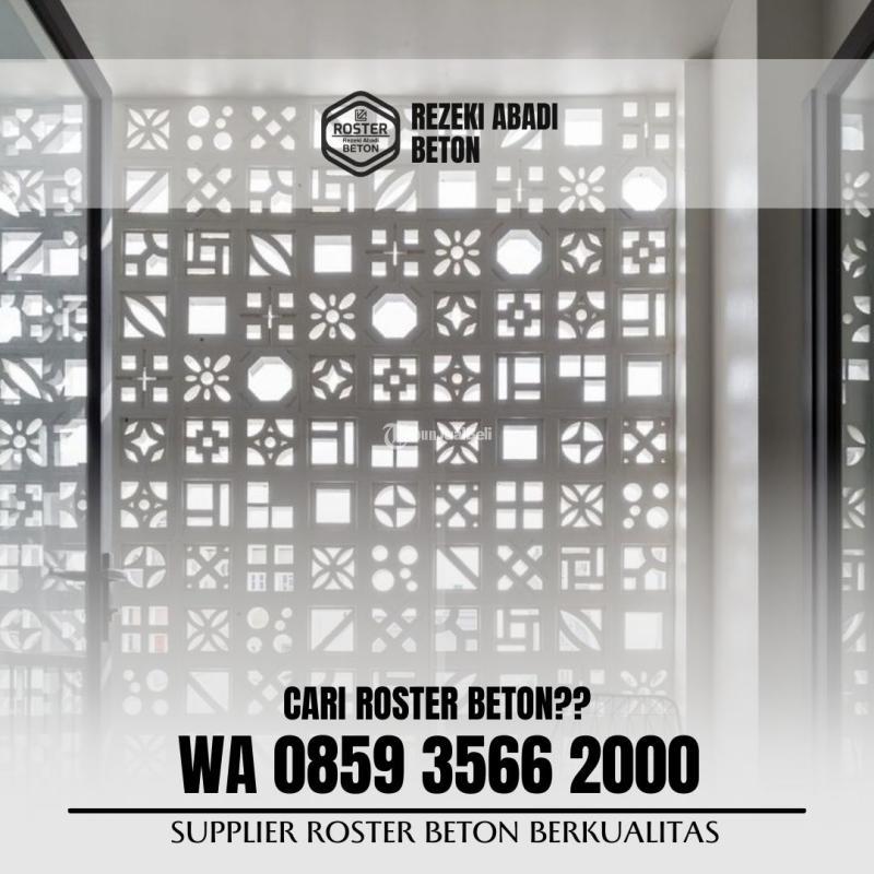 Pusat Roster Beton Minimalis - Kendal Jawa Tengah