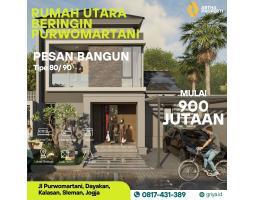 Jual Rumah Baru Tipe 50 di Palm Residence Purwomartani di Kalasan - Sleman Jogja 