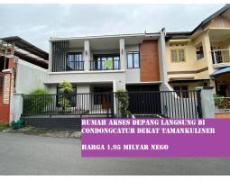 Dijual Rumah Akses Depang Langsung Di Condongcatur Dekat Taman Kuliner - Sleman Yogyakarta 