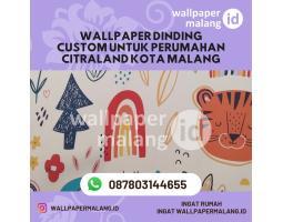 Wallpaper Dinding Custom Untuk Perumahan Citraland - Kota Malang Jawa Timur