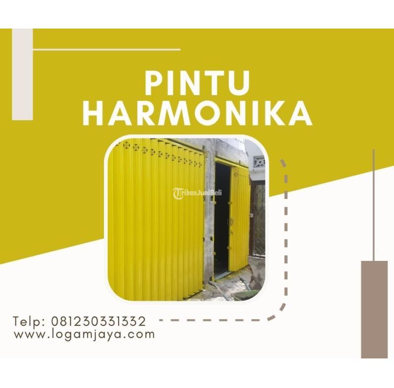 Pabrik Pintu Harmonika Logam Jaya Kualitas Unggulan - Blitar Jawa Timur