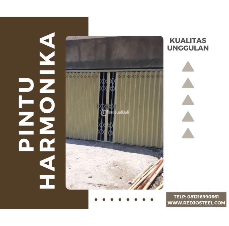 Jasa Pintu Harmonika Redjo Steel Solusi Keamanan dan Estetika Bangunan - Blitar Jawa Timur