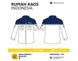 Langsung Konveksi Kemeja Putih Biru atau Pdl Menerima Pesanan - Lampung Selatan