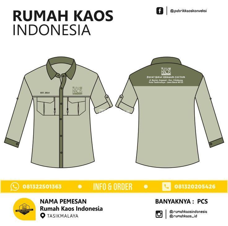 Konveksi Kemeja PDL Bisa Custom Premium - Solo Jawa Tengah