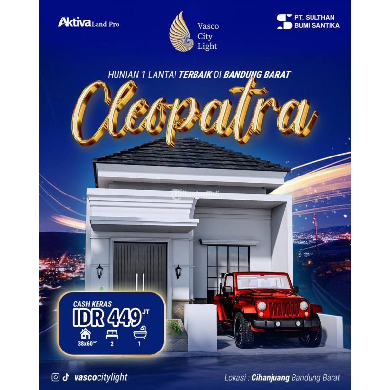 Dijual Rumah LT60 LB38 2KT 1KM Legalitas SHM Harga Terjangkau - Bandung Jawa Barat 