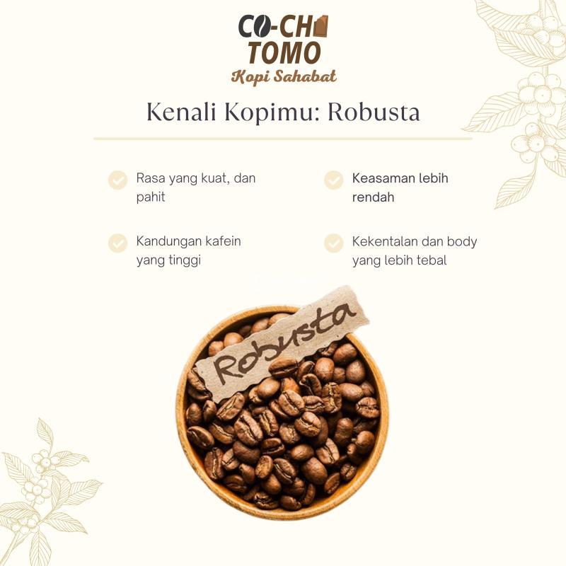 Biji Kopi Robusta Cochotomo - Bogor Kota Jawa Barat