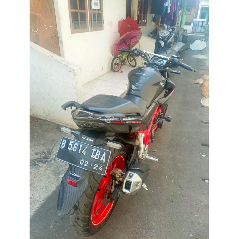 Motor Honda CB 150 R 2019 warna Hitam Merah Bekas Mulus di Jakarta