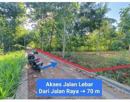 Dijuak Tanah LT1394 m2 SHM Siap Bangun - Gunung Kidul Yogyakarta