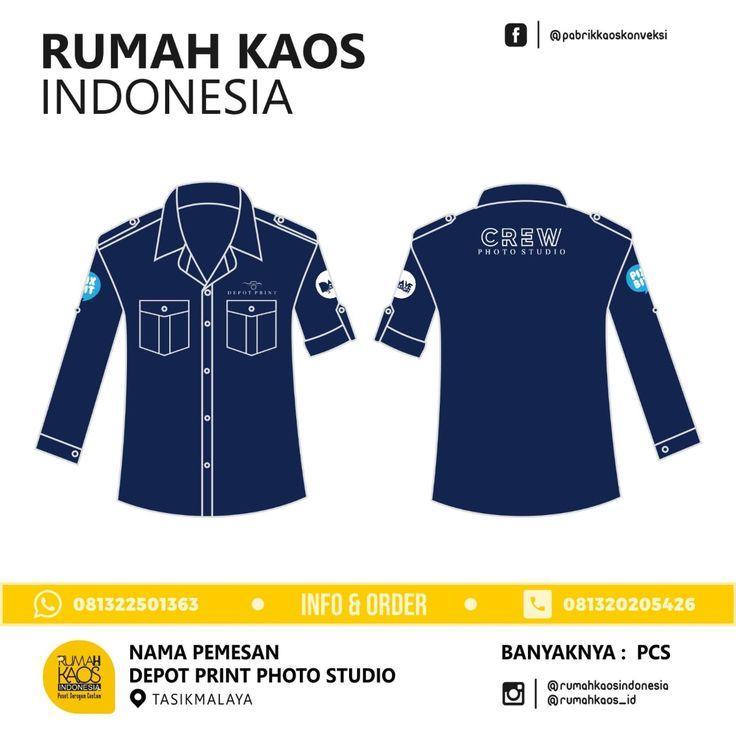 Berkualitas Kemeja Tactikal Unisex Free Custom - Banjarnegara Jawa Tengah