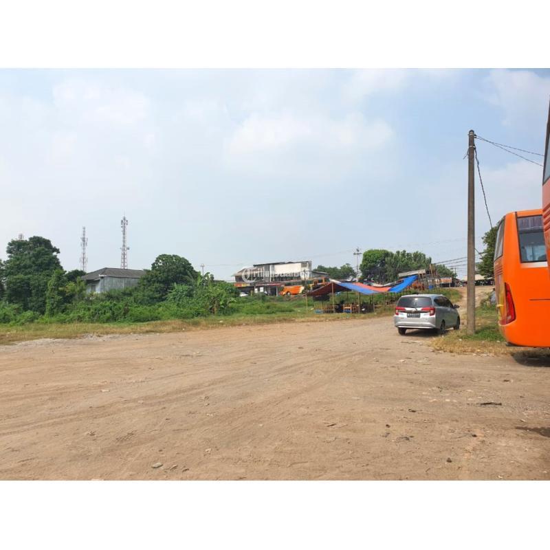 Dijual Tanah Komersial Luas 9.882 m2 Strategis Jalan Raya Serang Cibarusah Cikarang Selatan - Bekasi