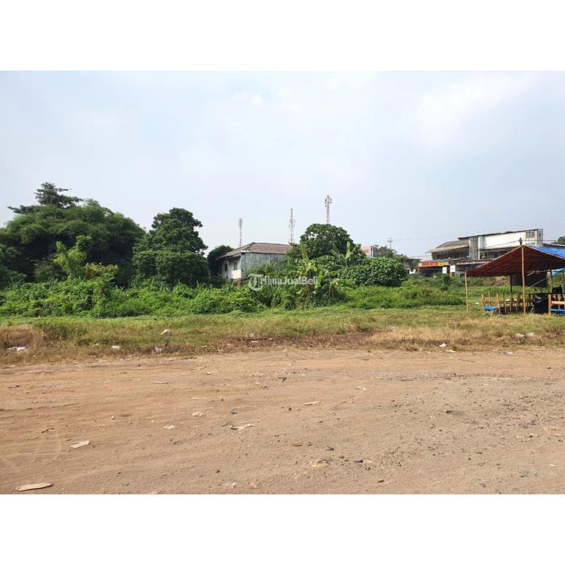 Dijual Tanah Komersial Luas 9.882 m2 Strategis Jalan Raya Serang Cibarusah Cikarang Selatan - Bekasi