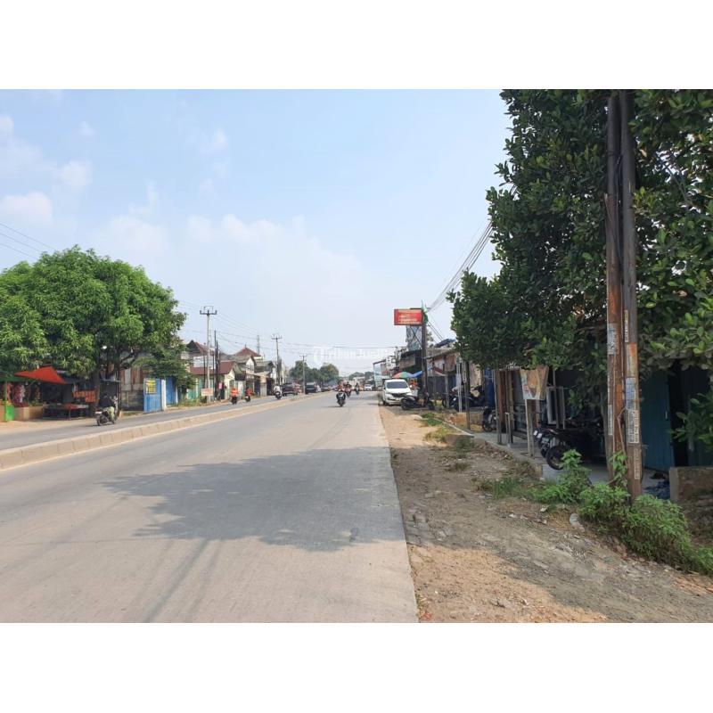 Dijual Tanah Komersial Luas 9.882 m2 Strategis Jalan Raya Serang Cibarusah Cikarang Selatan - Bekasi