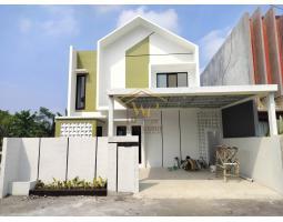 Jual Rumah Modern 2 Lantai Baru Tipe 103 Siap Huni dekat SMA Budi Mulia 2 Jogja - Sleman Jogja