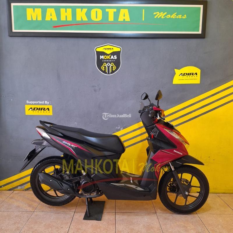  Motor Honda BeAT Bekas Tahun 2021 Warna Magenta Siap Pakai - Batu Jawa Timur 