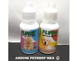 Obat Flu Anjing atau Kucing 30 ml Flucat Fludog - Makassar Sulawesi Selatan 